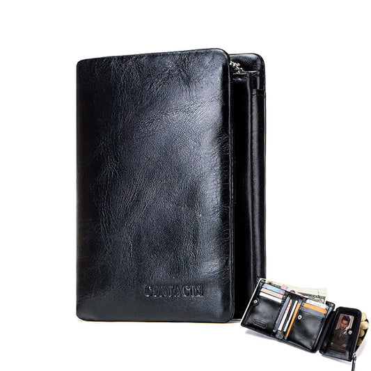 black wallet