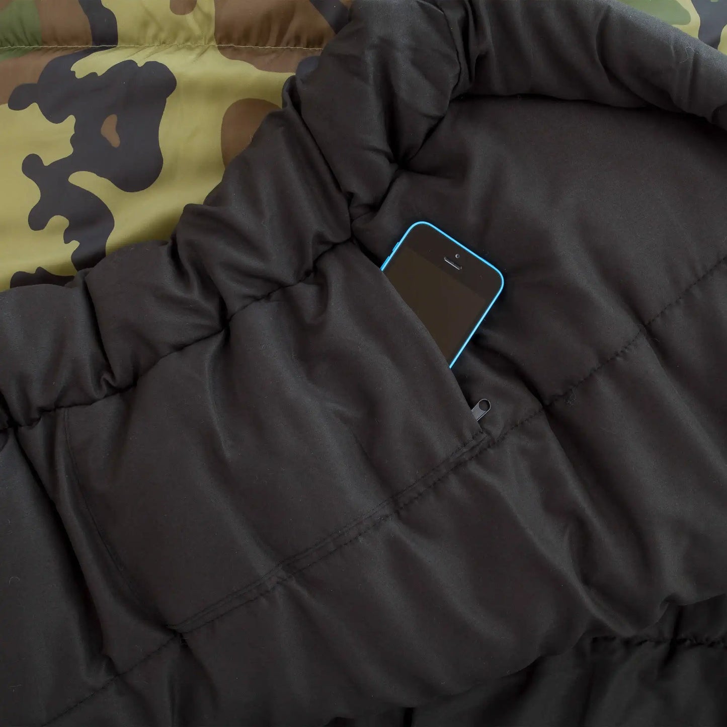 Warm, durable, windproof, comfortable, and convenient mummy sleeping bag