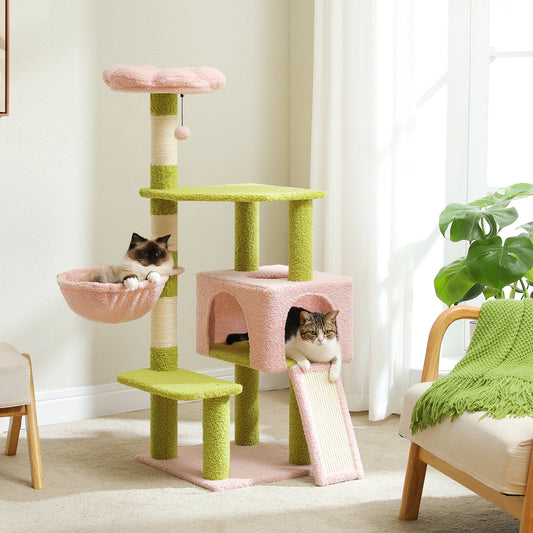 Flower Cat Tree Multi-Level Cat Tower